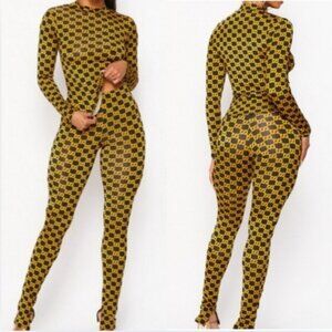 💎💞2 Piece Chain Print Leggings Set!
